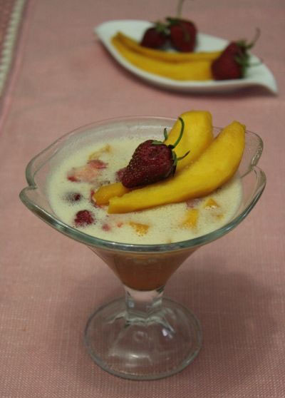 ბლომანჟე ხილით