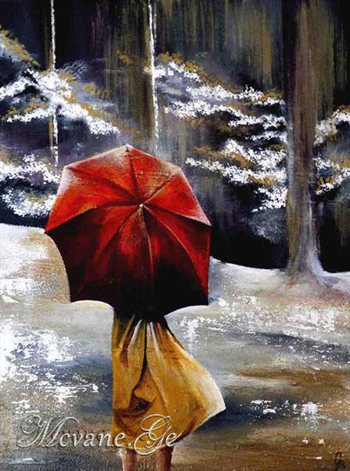 მწვერვალს რძისფერი ნისლი დაედო...